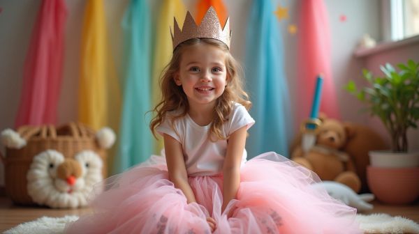 Comment réaliser un déguisement princesse maison facilement