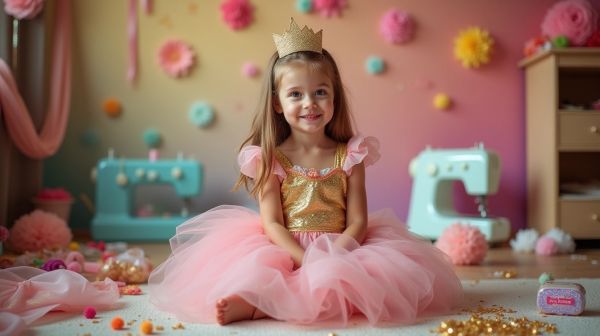 Comment réaliser un déguisement princesse maison facilement