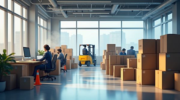 Réussir le déménagement d'entreprise et le transfert industriel sans interrompre l'activité