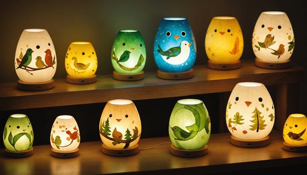 Boutique de veilleuses : créations apaisantes pour toute la famille